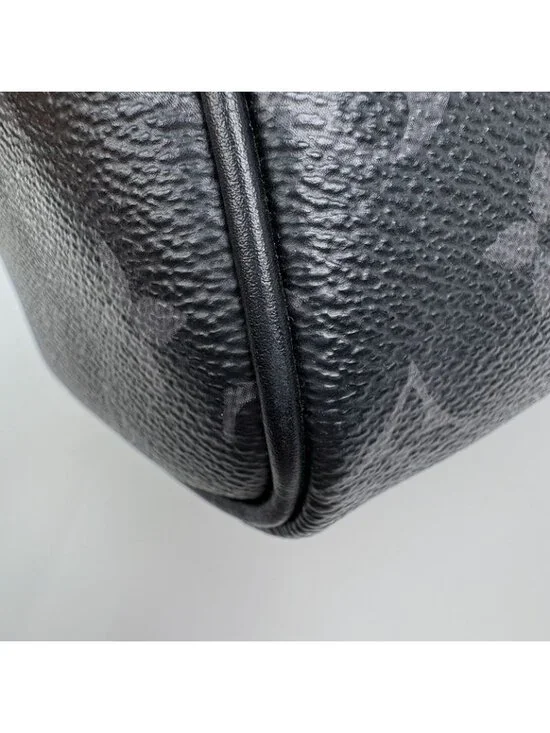 Louis Vuitton Dop Kit Pouch Travel Bag Second Damier Graphite Black - Picture 3 of 10